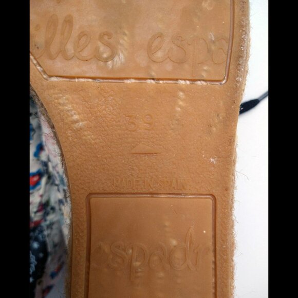 Gairno Floral Lace-up Espadrilles, Made in Spain - Picture 10 of 10